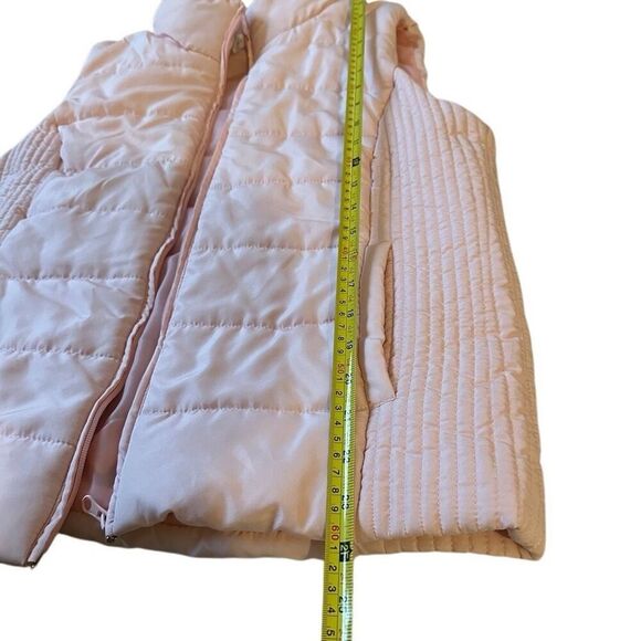 New York & Company Pink Puffer Spring Vest - Picture 6 of 8
